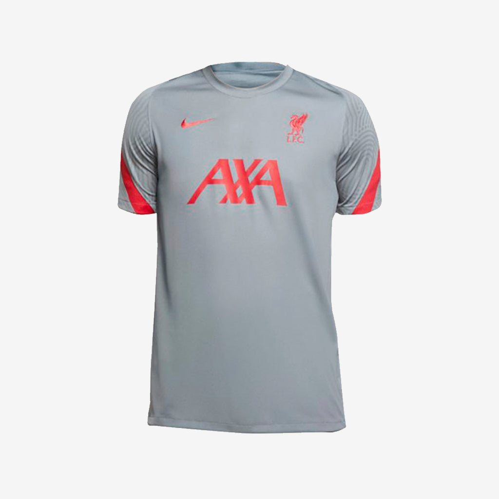 LFC Nike Mens Light Grey Strike Training Top