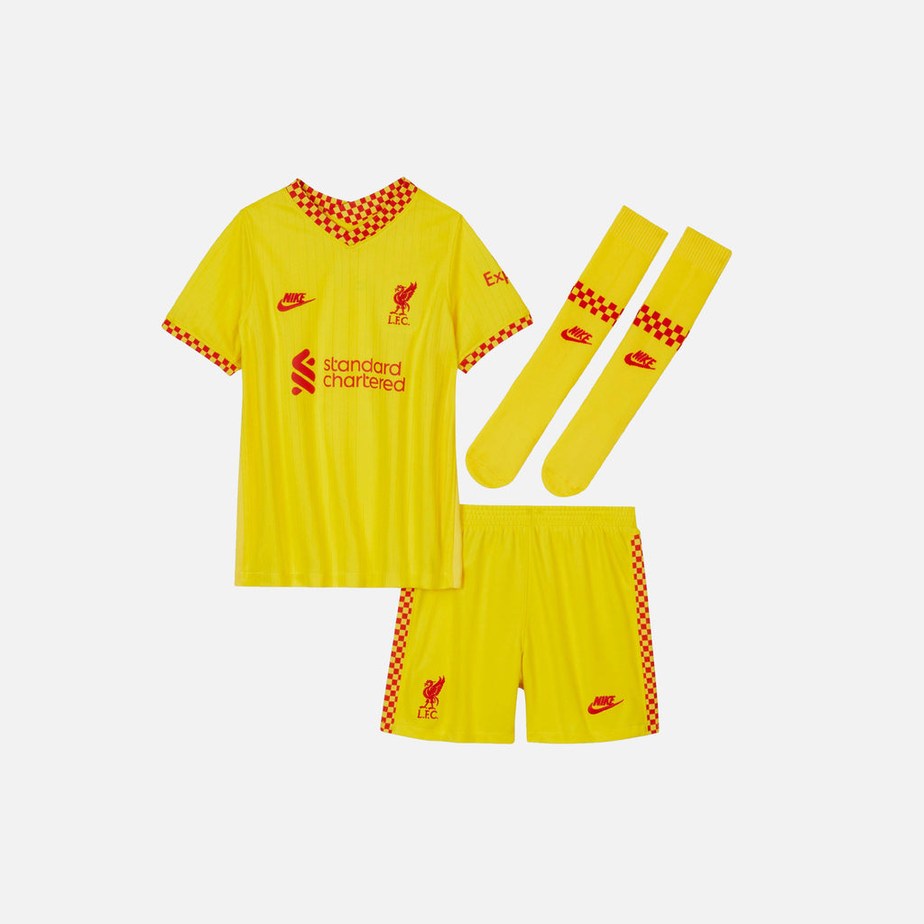 Liverpool FC 2021-22 Third Younger Kids Football Kit