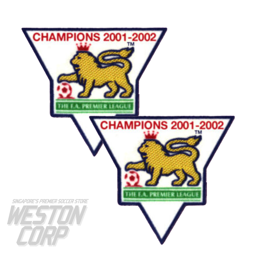 Premier League 2001/02 Champions Badge