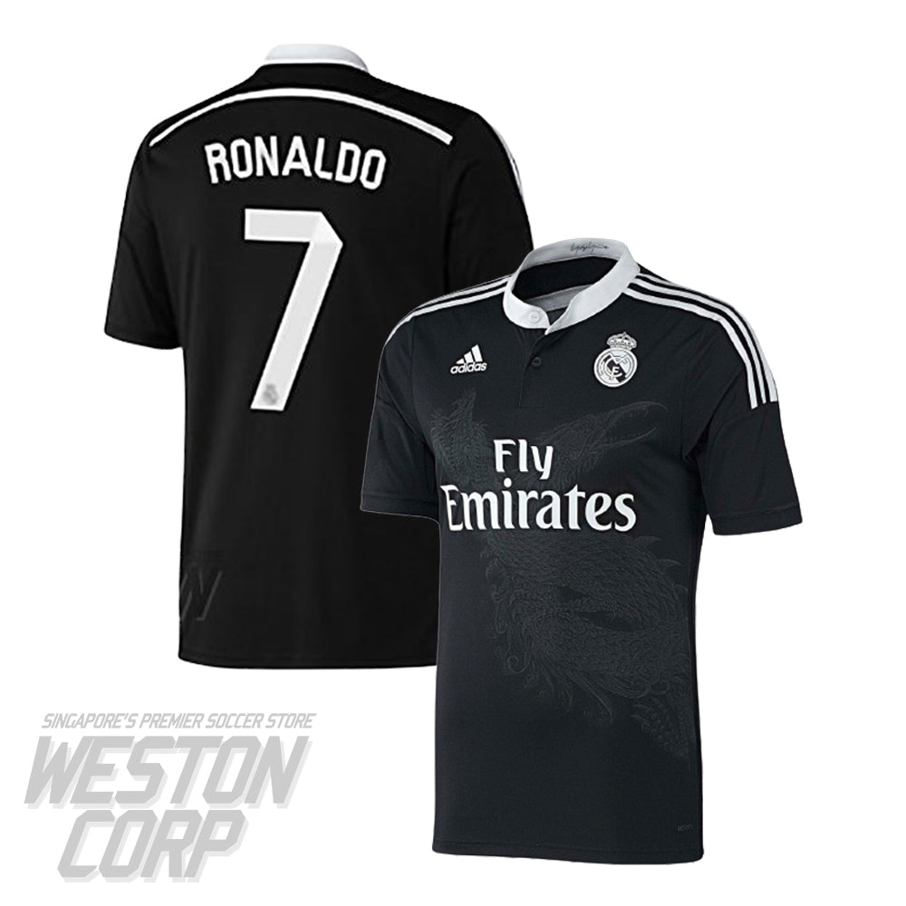 Real Madrid Adult 2014-15 Third Shirt w/ Ronaldo Nameset – Weston  Corporation