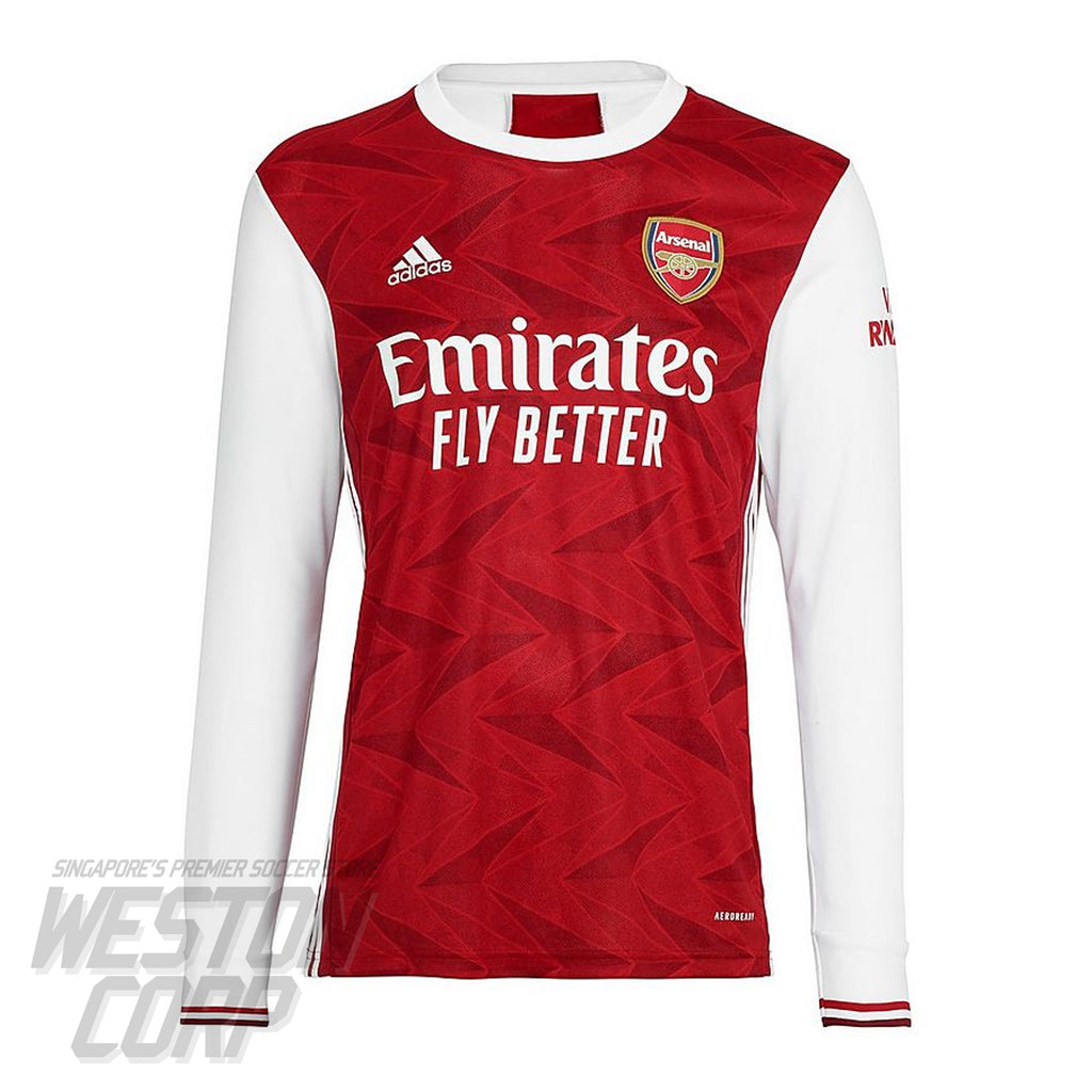 Arsenal Adult 2020-21 LS Home Shirt
