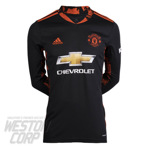 Manchester United Adult 2020-21 LS Home GK Shirt