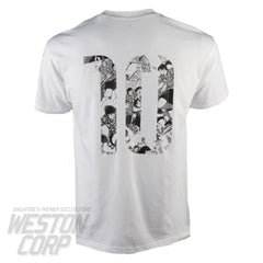 Captain Tsubasa Tee White Black Weston Corporation