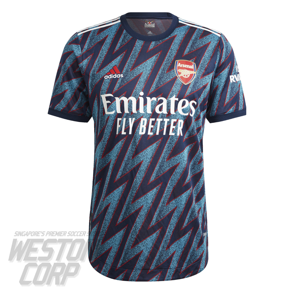 Arsenal Adult 2021-22 SS Third Authentic Shirt – Weston Corporation