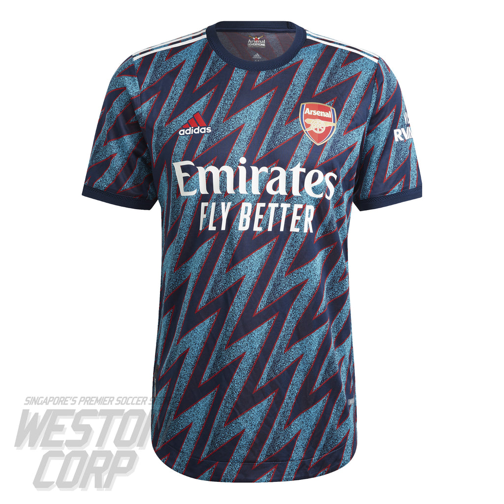 Arsenal Adult 2021-22 SS Third Authentic Shirt
