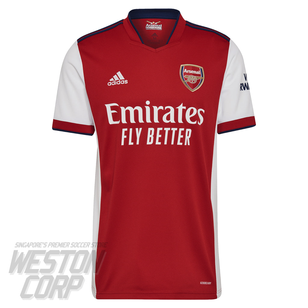 Arsenal Adult 2021-22 SS Home Shirt