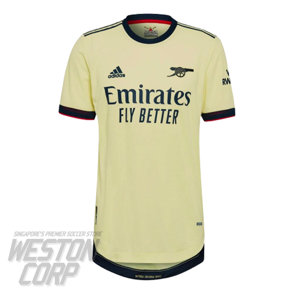 Arsenal Adult 2021-22 SS Away Authentic Shirt