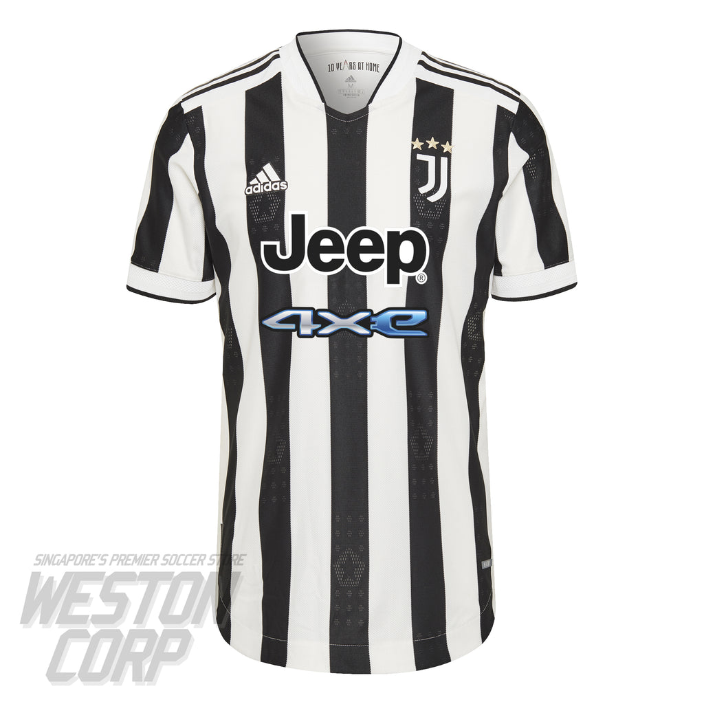 Juventus Adult 2021-22 SS Authentic Home Shirt