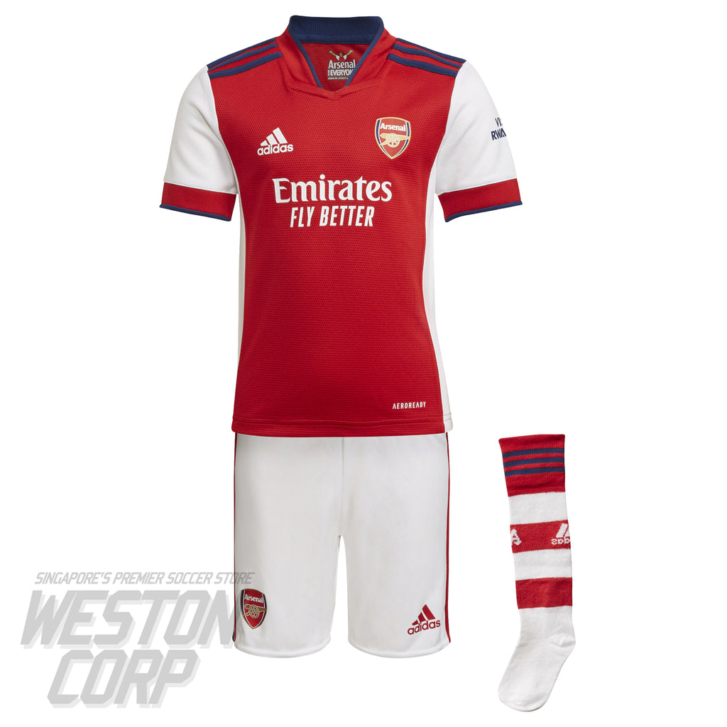 Arsenal 2021-22 SS Mini Home Kit