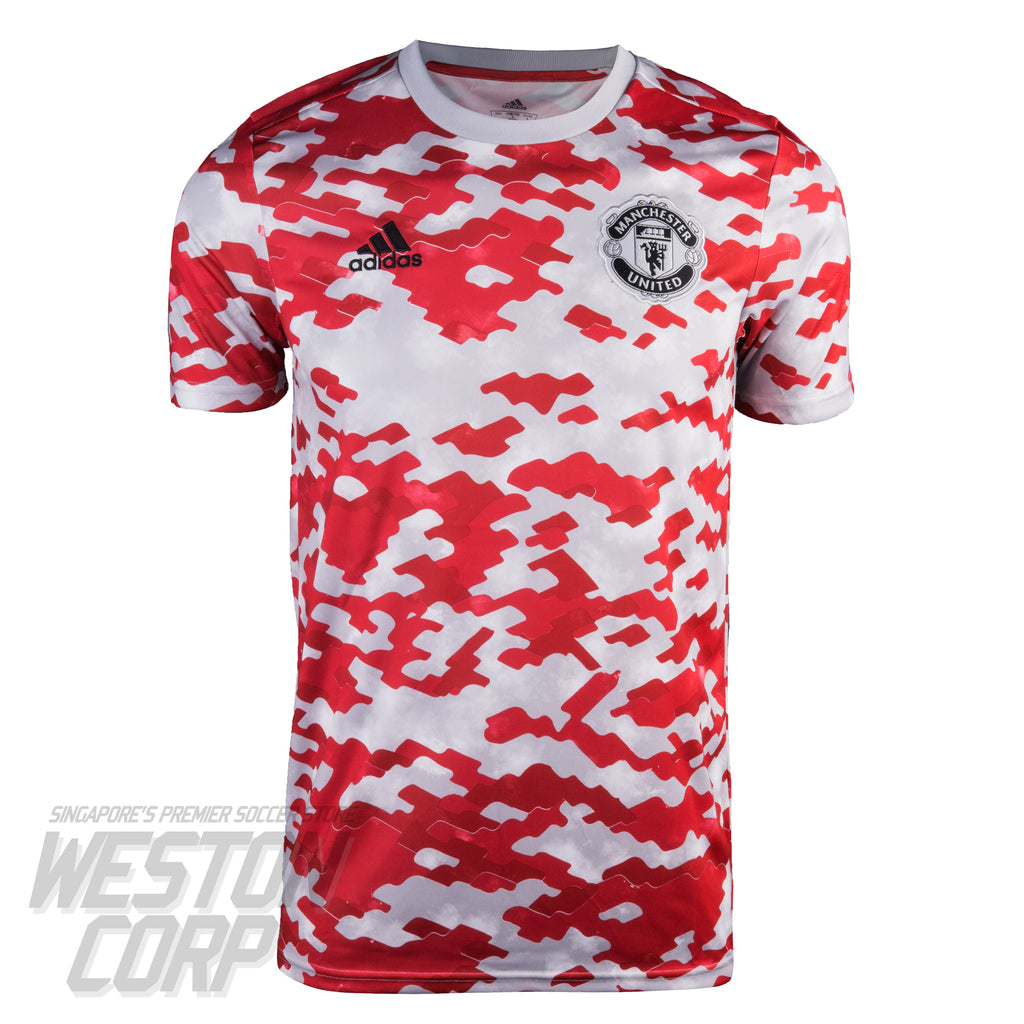 Manchester United Adult 2021-22 SS Pre-Match Shirt