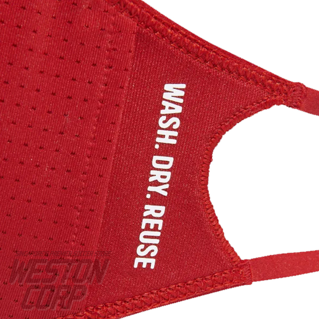 adidas 3-pc Face Cover Red – Weston Corporation