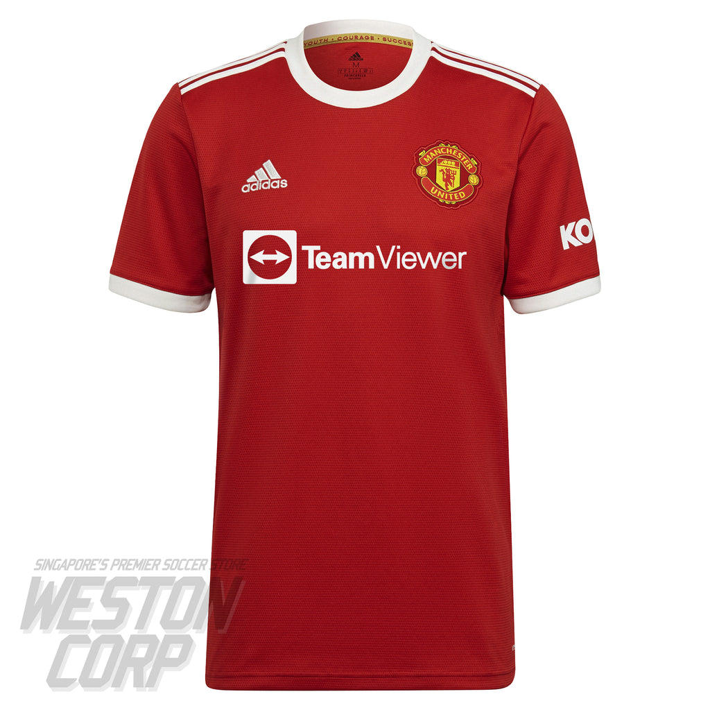 Manchester United Adult 2021-22 SS Home Shirt