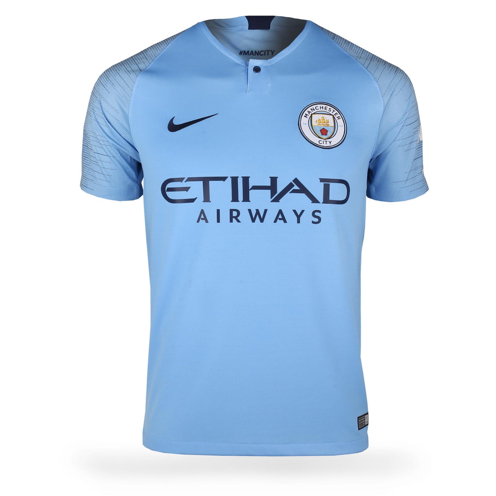 Manchester City Adult 2018-19 SS Home Shirt