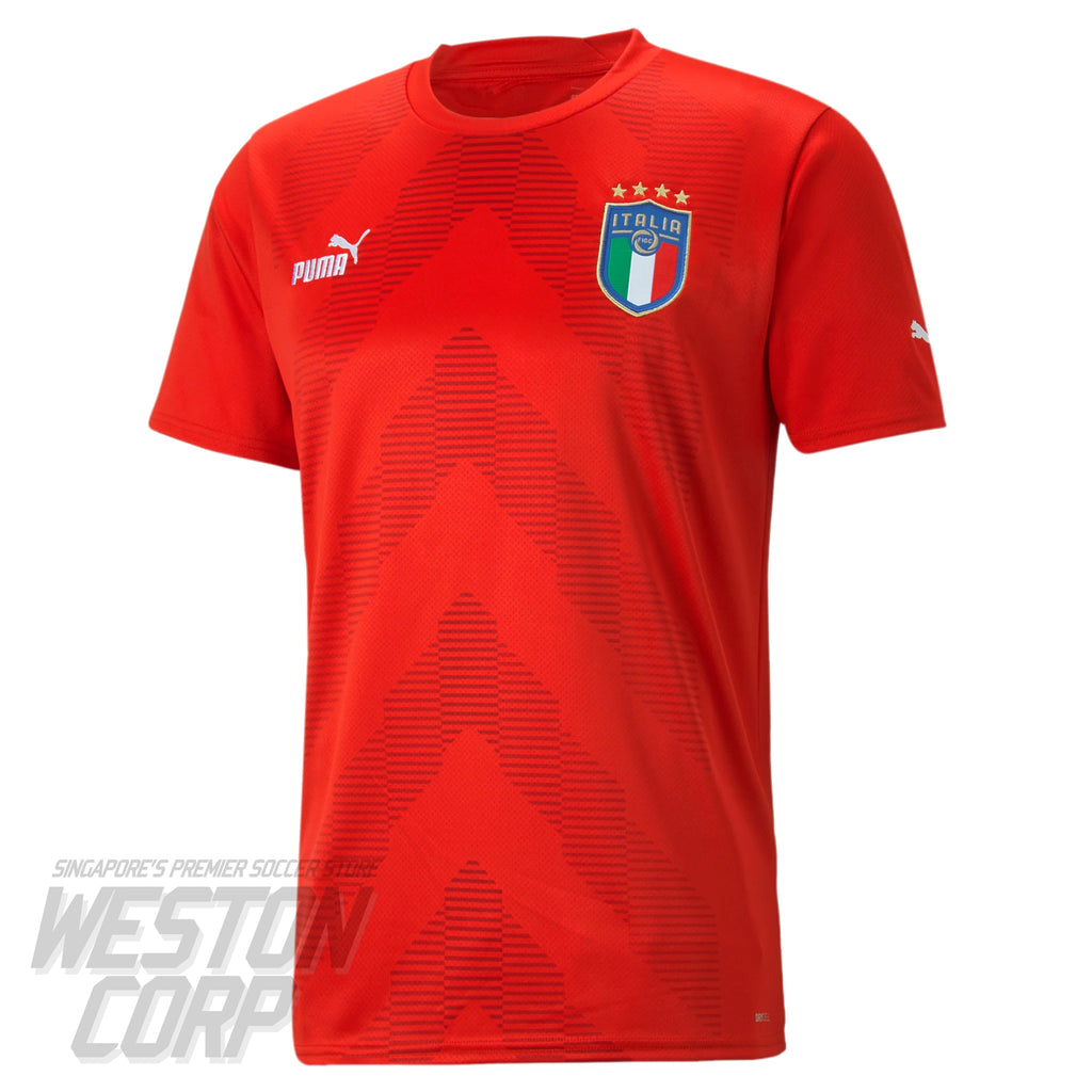 Italy Adult 2022 Goalkeeper SS Jersey (Red)