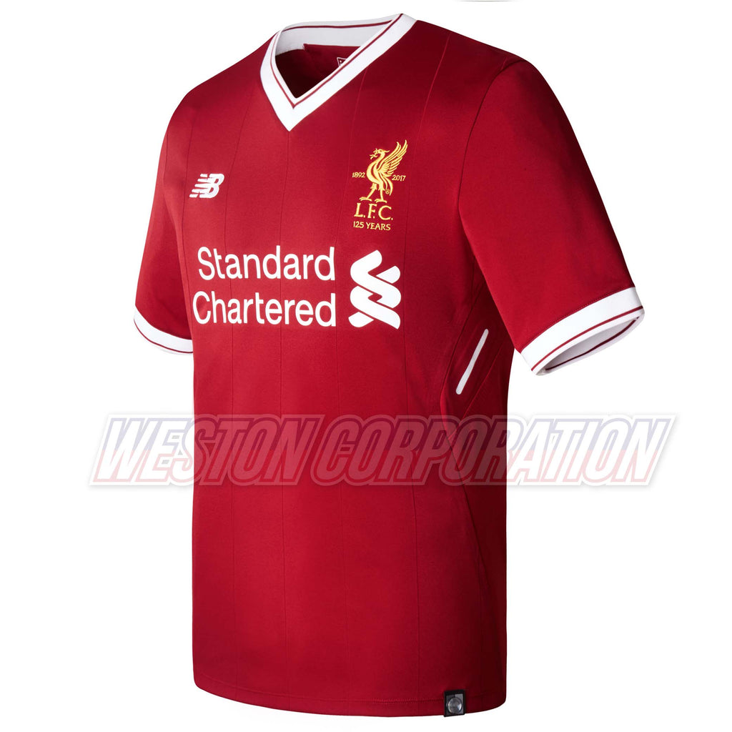 Liverpool FC Adult 2017-18 SS Home Shirt