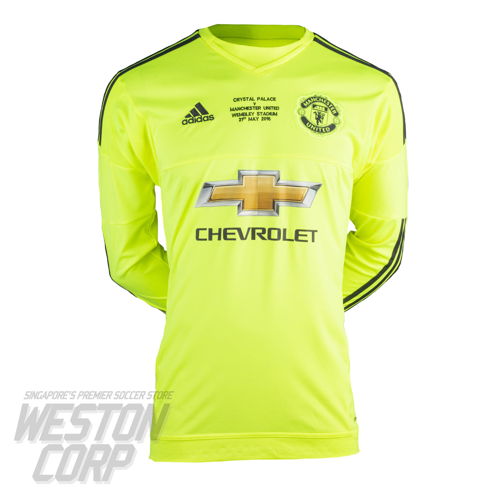 Manchester United Adult 2015-16 LS Away GK Shirt