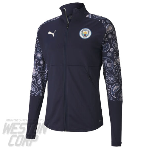 Manchester City Adult 2020-21 Stadium Jacket Navy