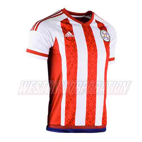Paraguay Adult 2015 SS Home Shirt
