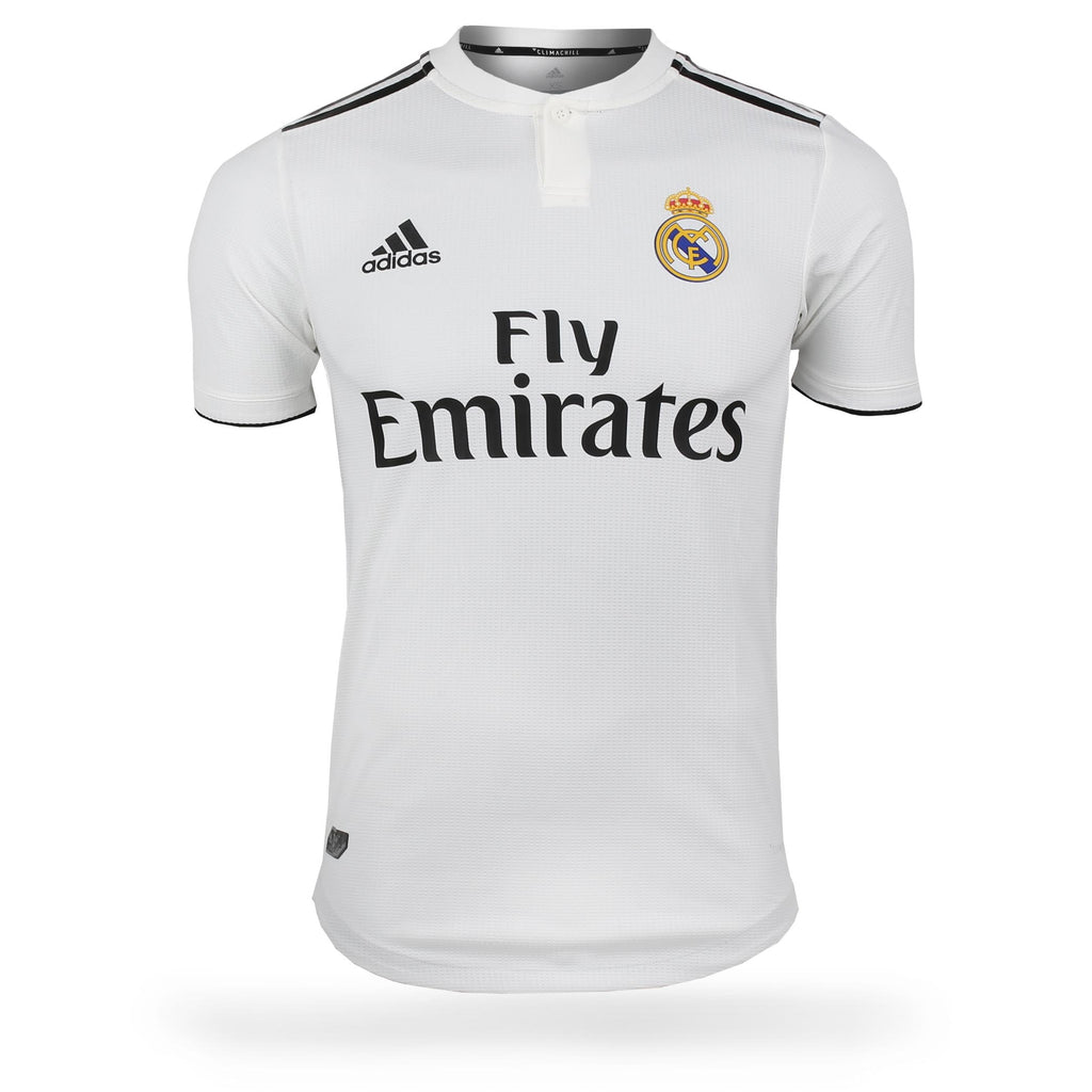 Real Madrid Adult 2018-19 SS Home Shirt Authentic