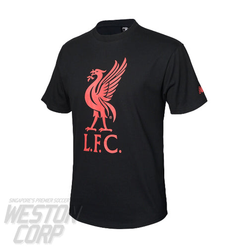 Liverpool FC Adult 2018-19 Logo Short Sleeve Tee
