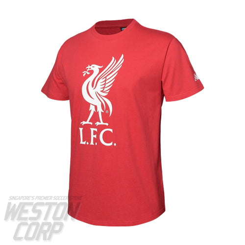 Liverpool FC Adult 2018-19 Logo Short Sleeve Tee