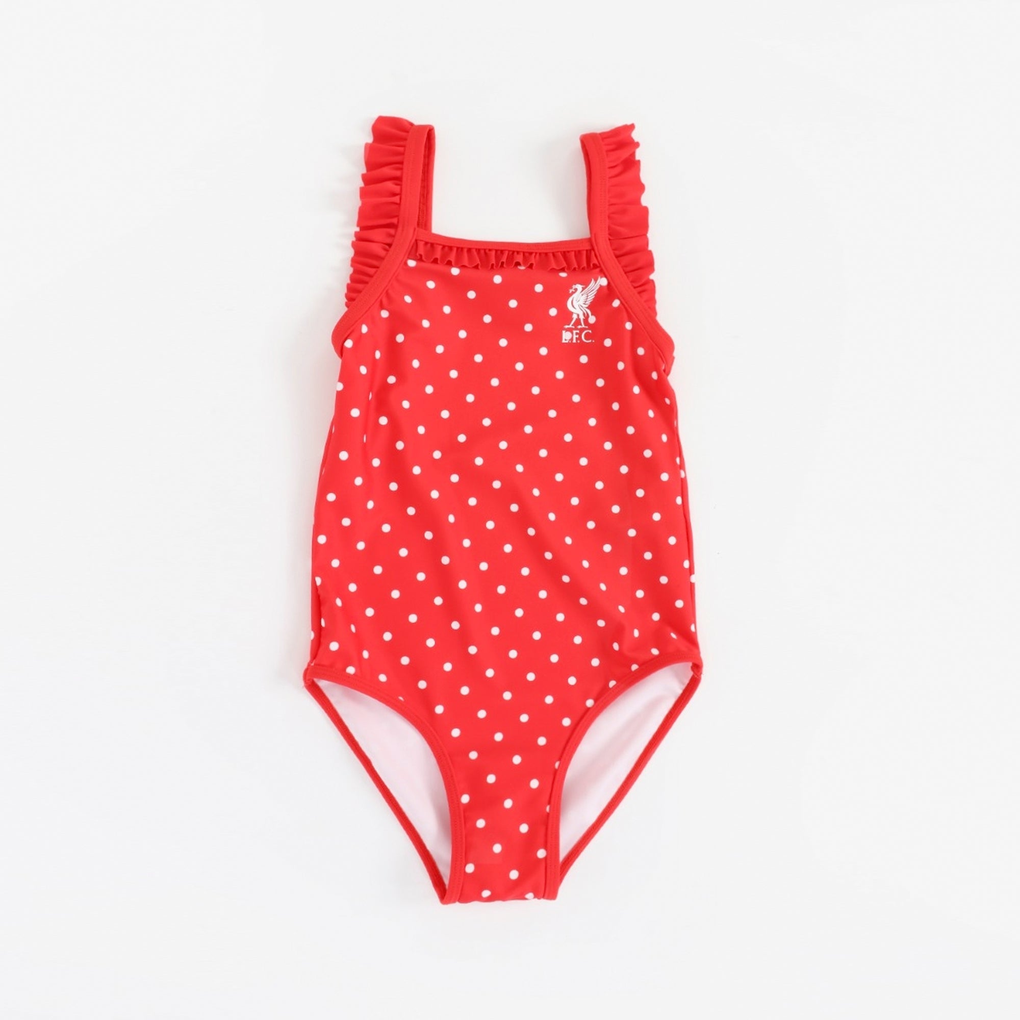 LFC Junior Red Polka Dot Swimming Costume Weston Corporation — free download