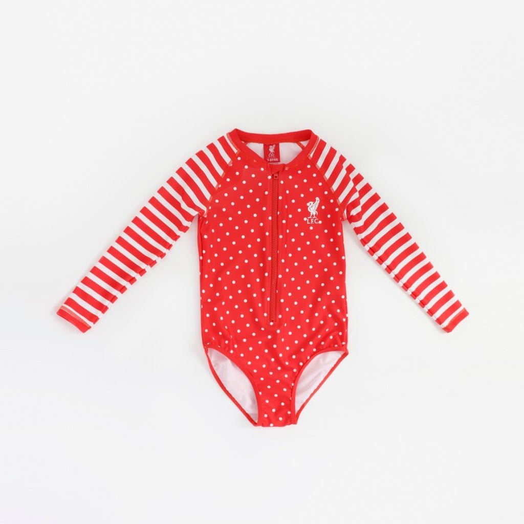 LFC Junior Red Polka Dot Swimsuit