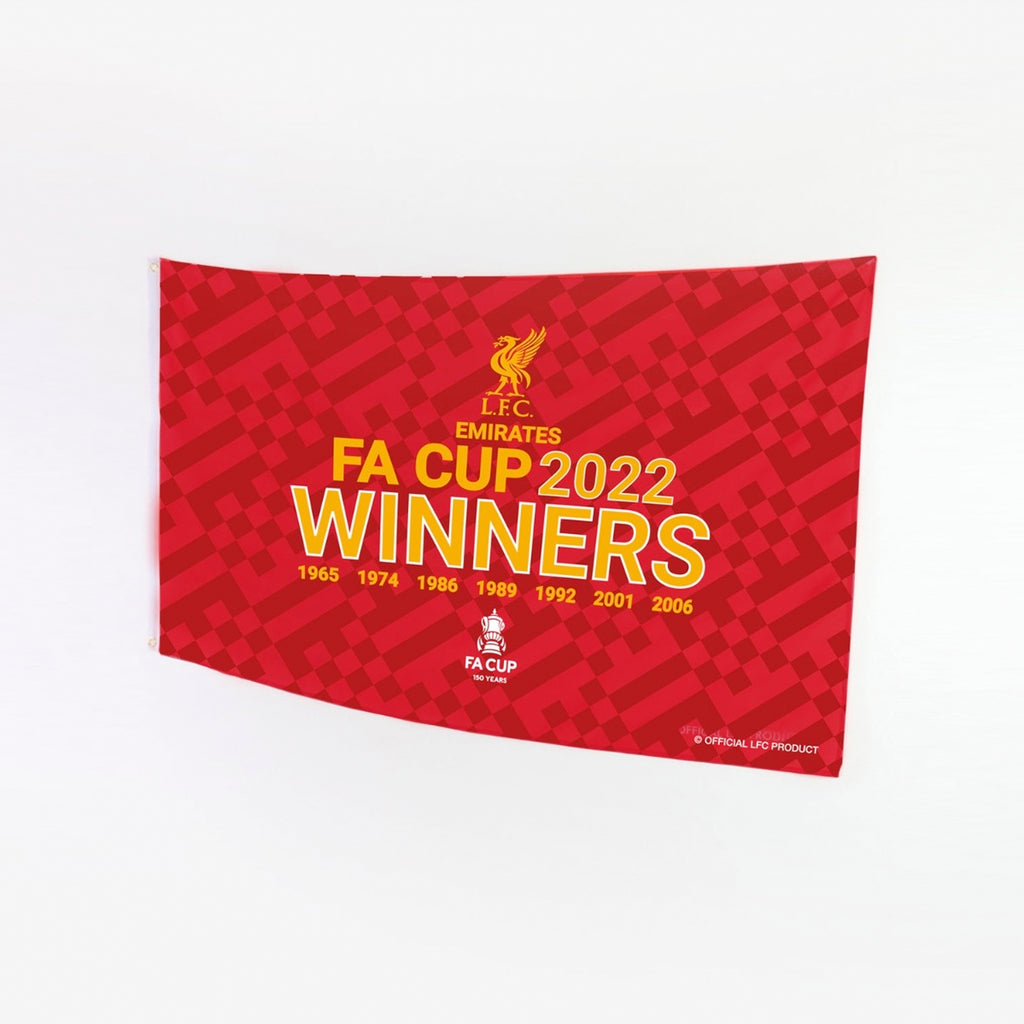 LFC FA Cup 22 Winners Flag