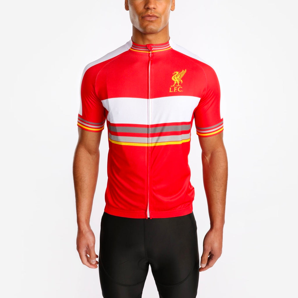 LFC Adult Retro Red Cycling Jersey