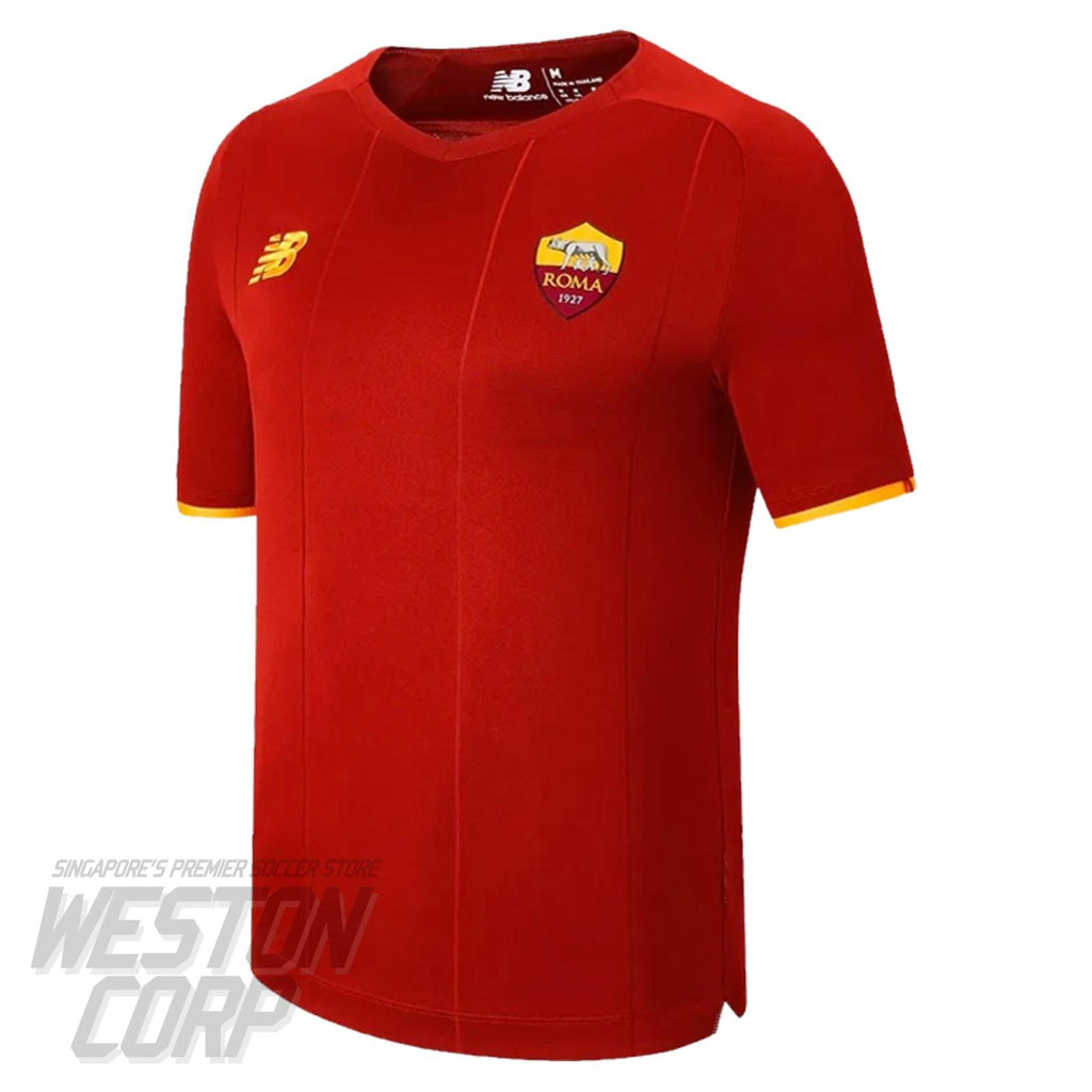 AS Roma Adult 2021-22 SS Home Authentic Jersey (No Sponsor)