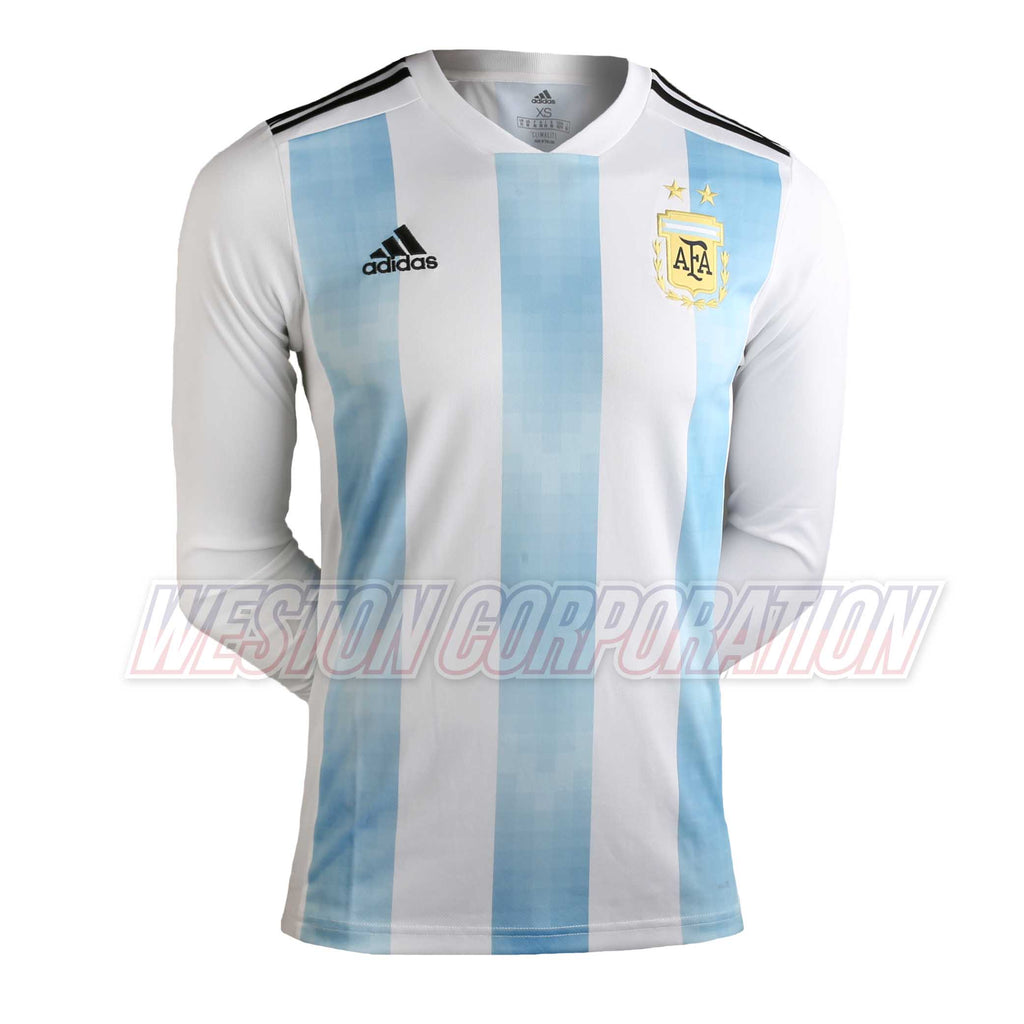 Argentina Adult World Cup 2018 L-S Home Shirt
