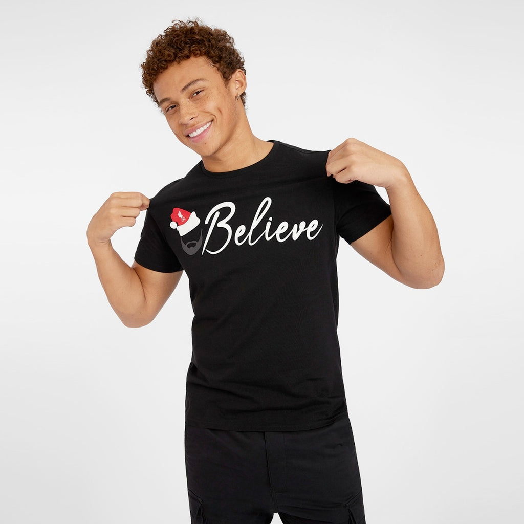 LFC Adult Believe Christmas Crew Neck Tee