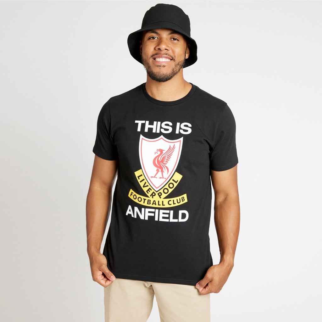 LFC Mens This Is Anfield Black Tee