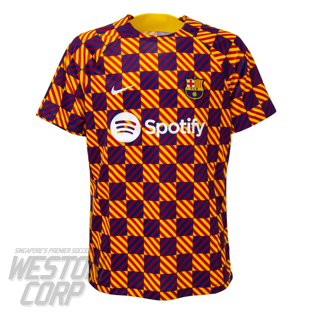 Barcelona Adult 2022-23 Pre-Match Top