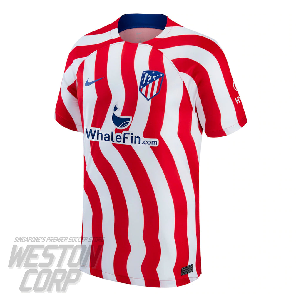 Atletico Madrid Adult 2022-23 Home Stadium Jersey