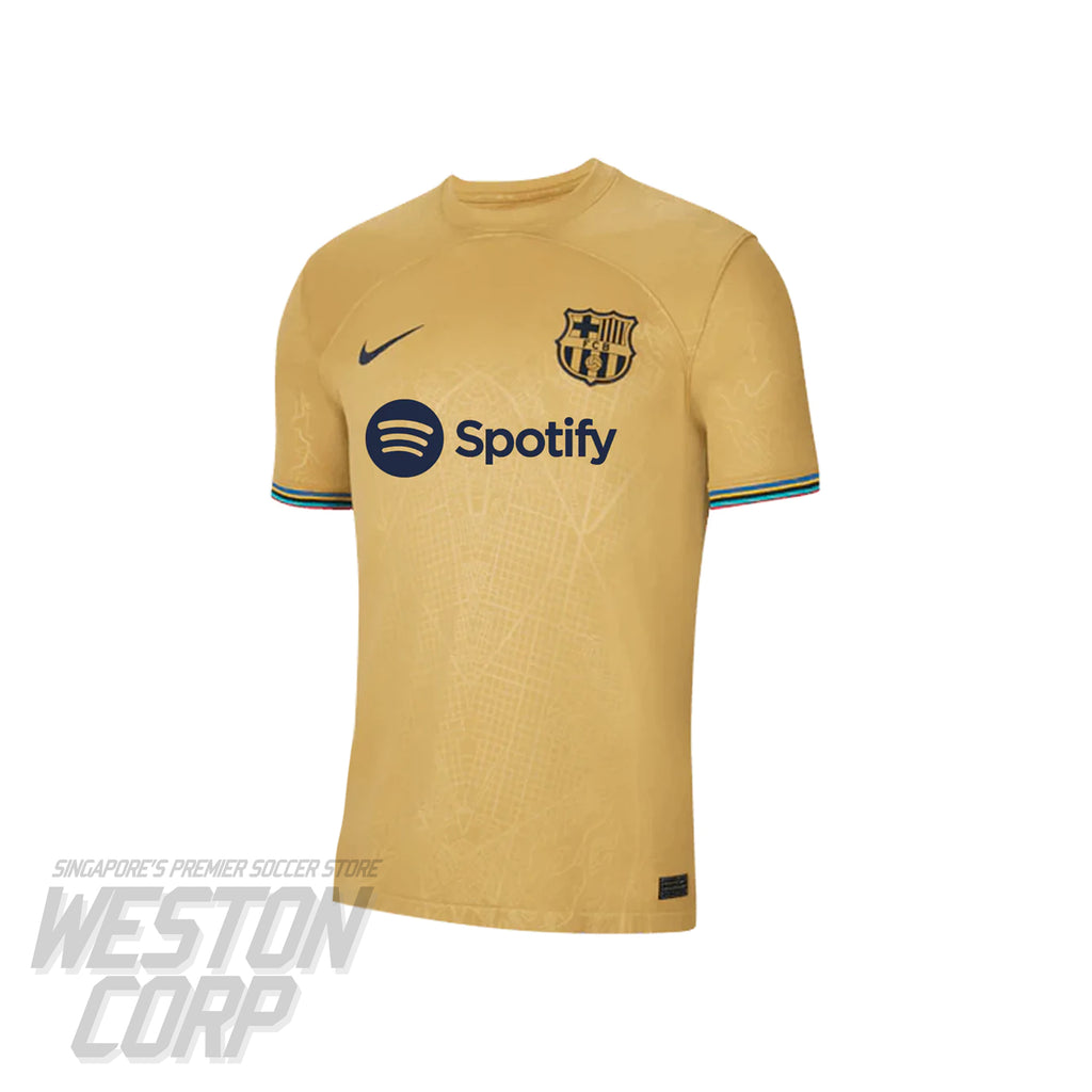 Barcelona Youth 2022-23 Away Stadium Jersey