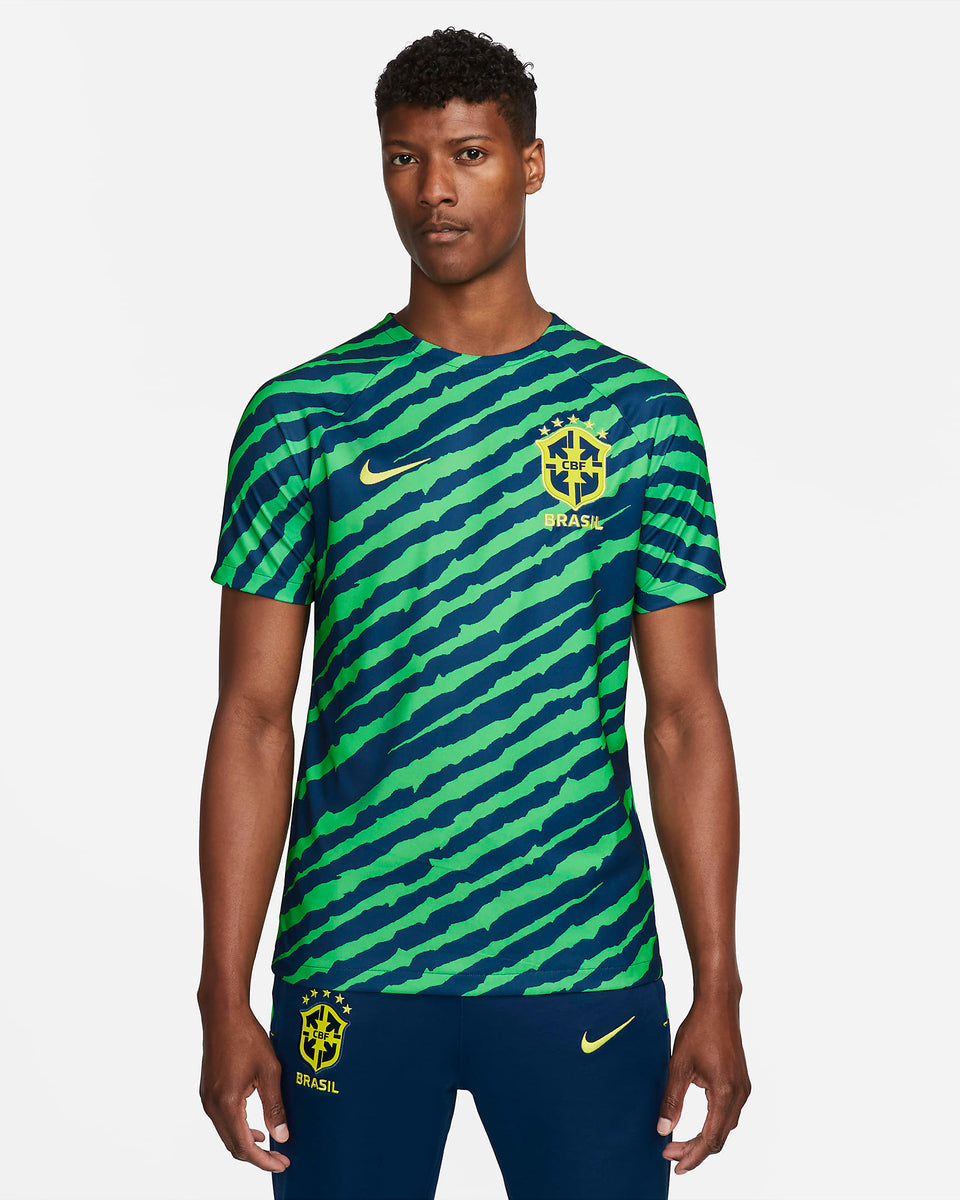 Brazil Adult 2022 Pre-Match Jersey – Weston Corporation
