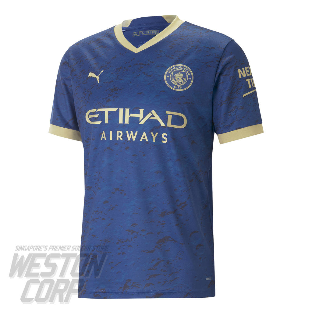 Manchester City Adult 2023 CNY Graphic Jersey (Blazing Blue)