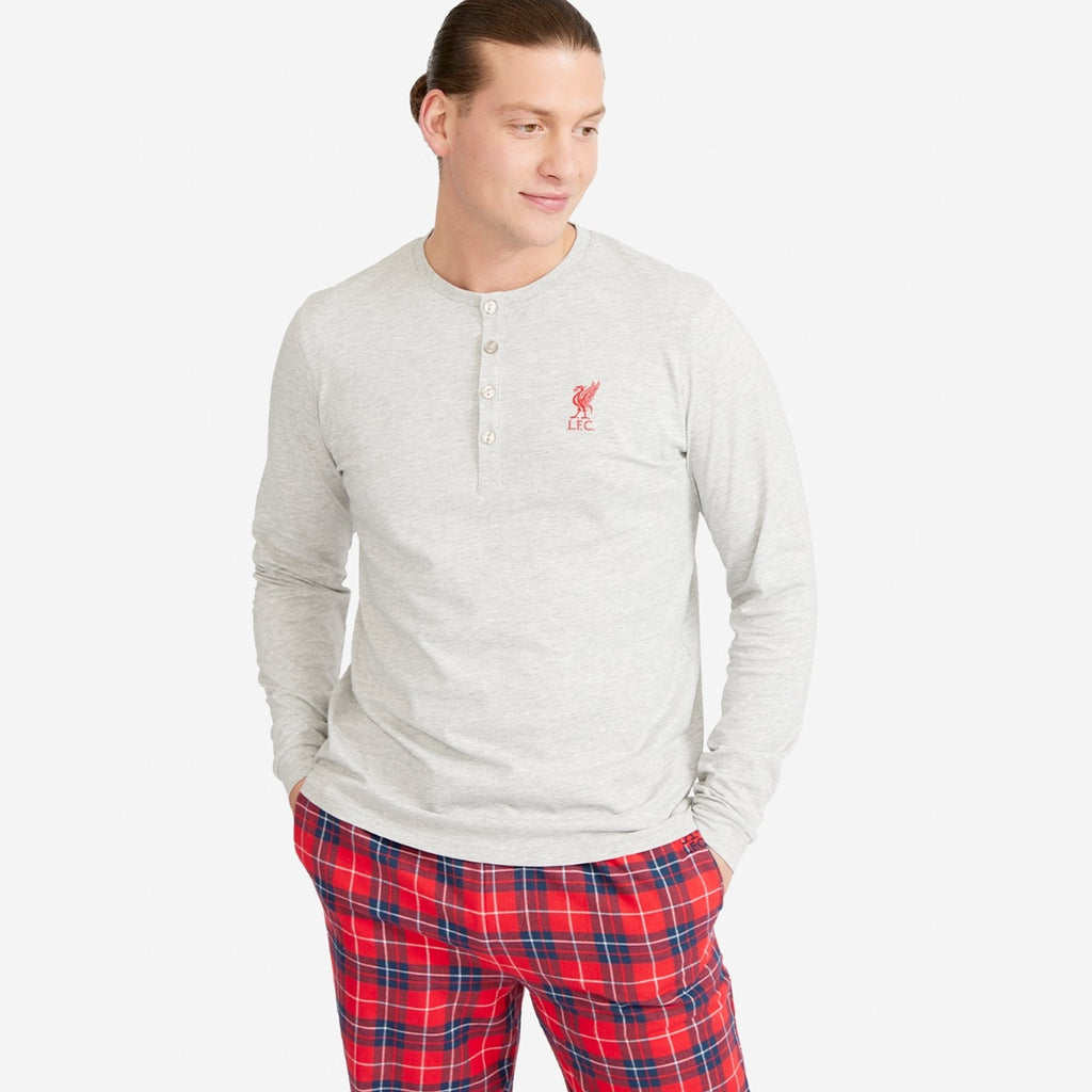 LFC Mens Checked Pyjama Set