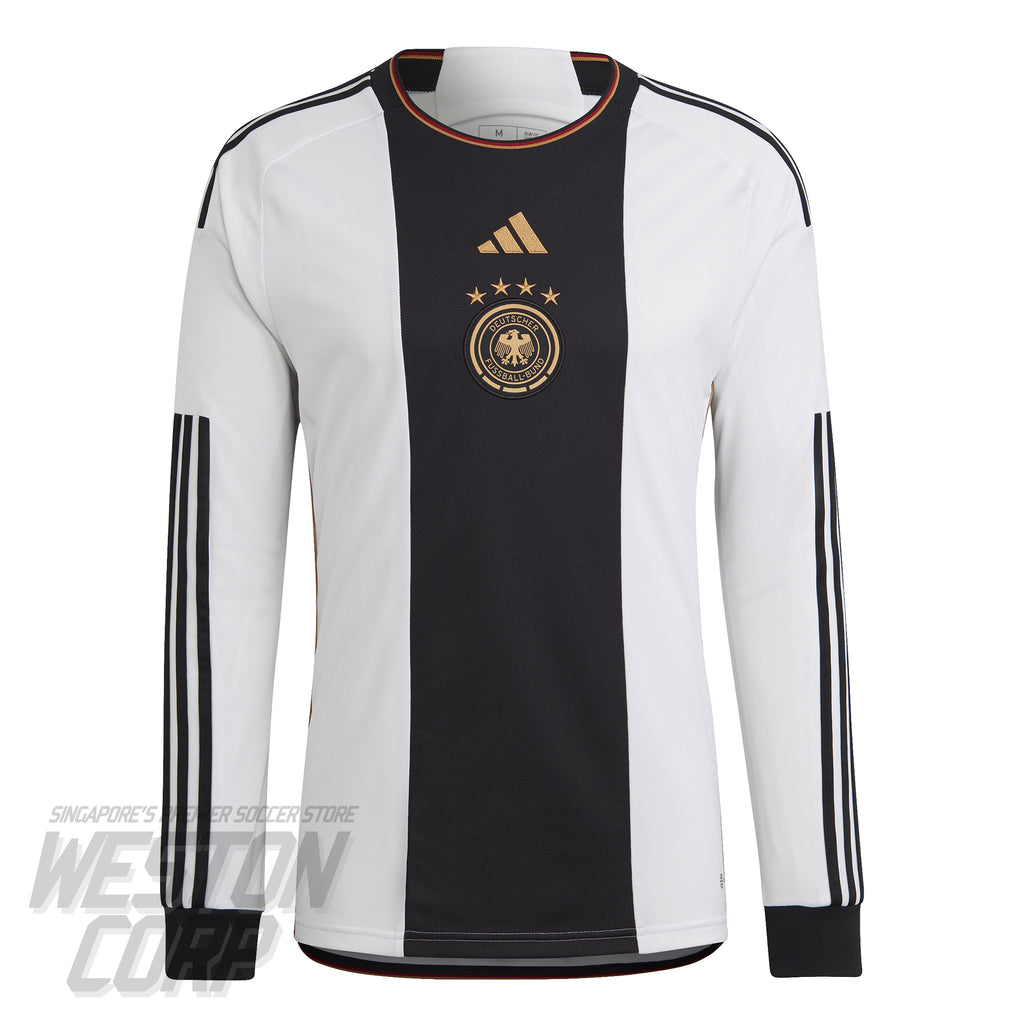Germany Adult 2022 Long Sleeve Home Jersey