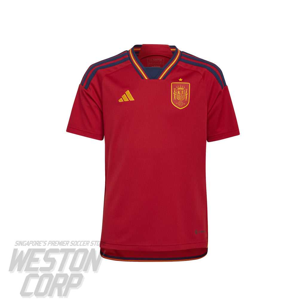 Spain Youth 2022 Home Jersey
