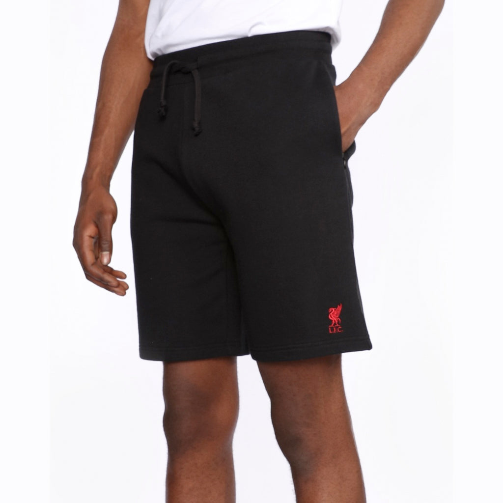 LFC Mens Black Sweat Shorts