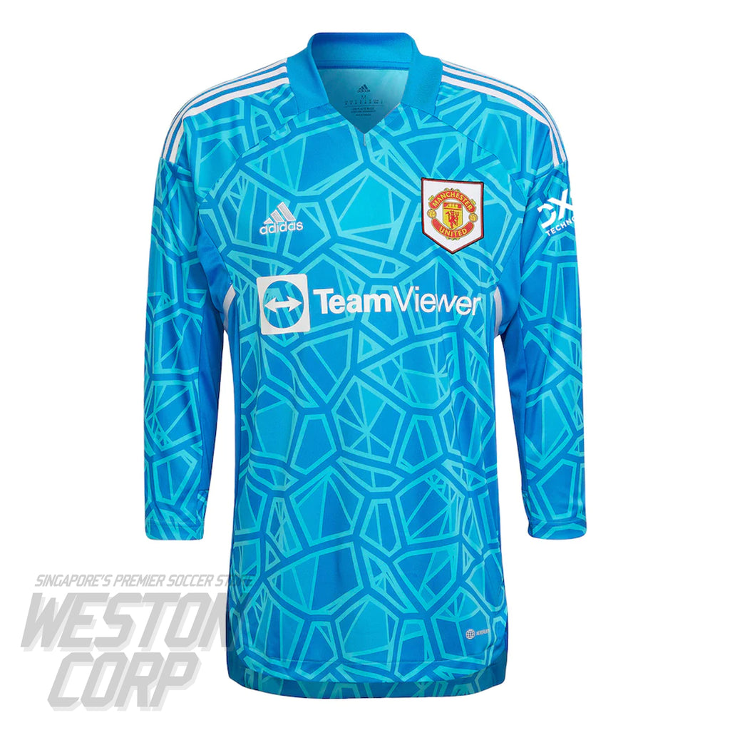 Manchester United Adult 2022-23 LS Goalkeeper Home Jersey