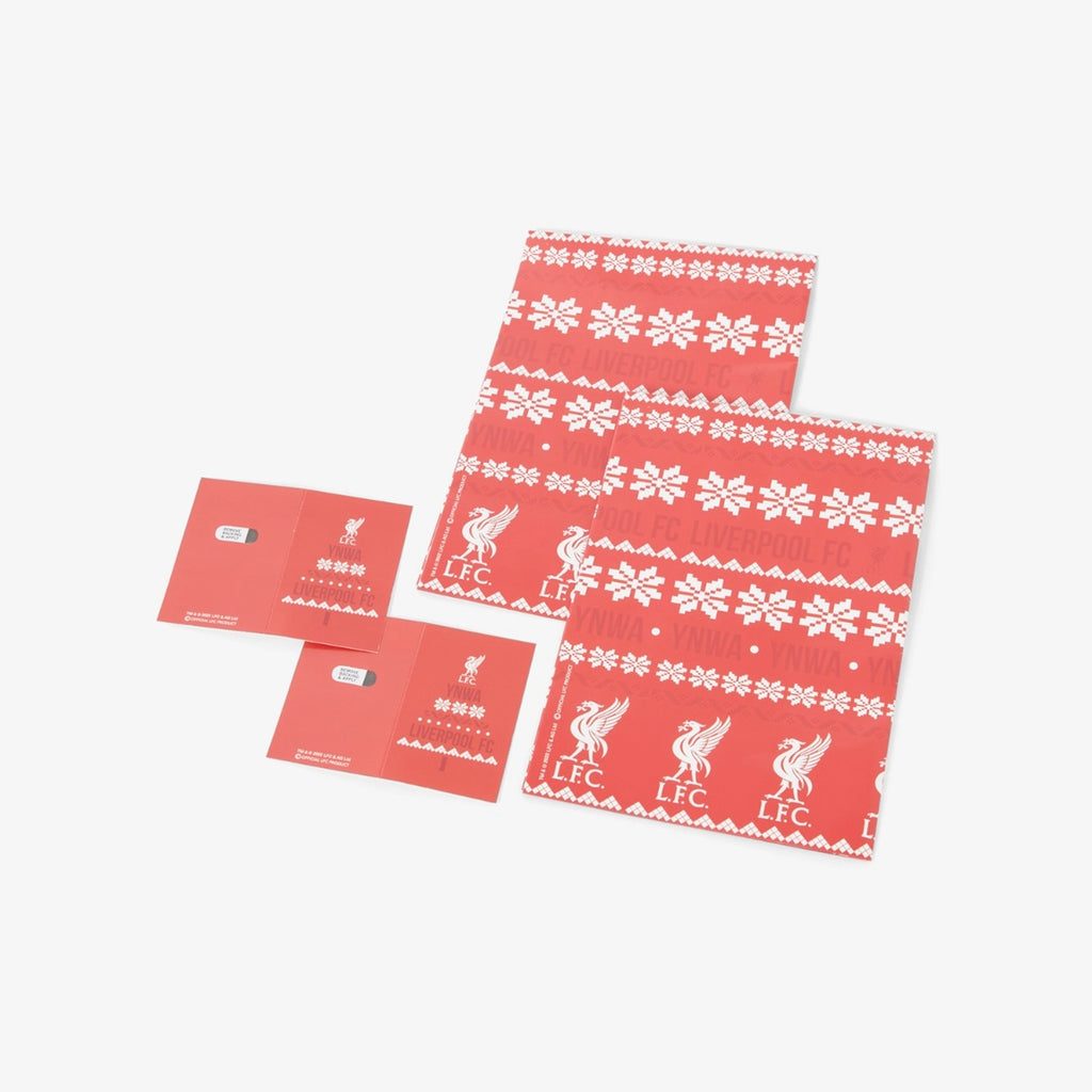 LFC 2 Pack Christmas Wrapping Paper & Gift Tags