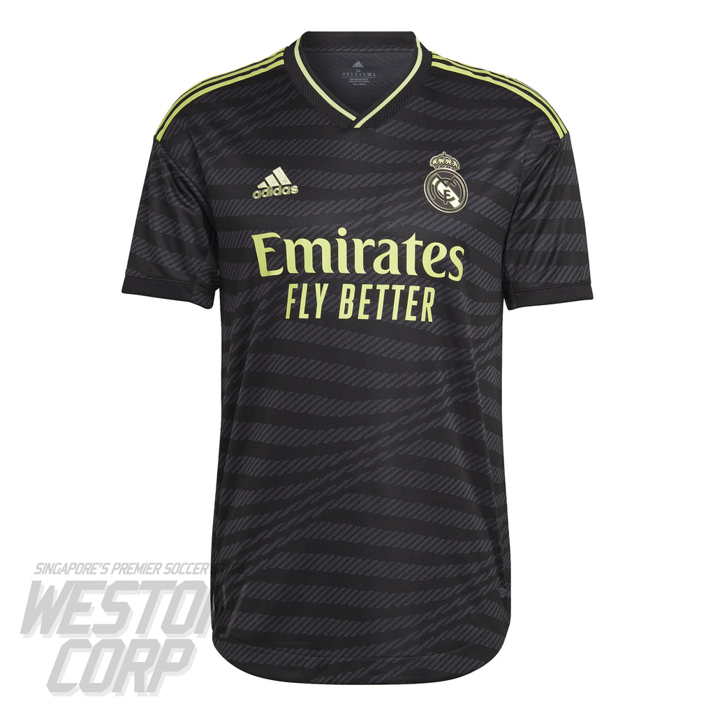 Real Madrid Adult 2022-23 Third Authentic Jersey