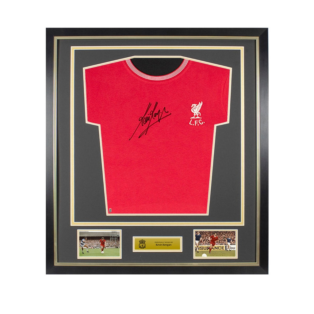 LFC Keegan Signed Framed Shirt