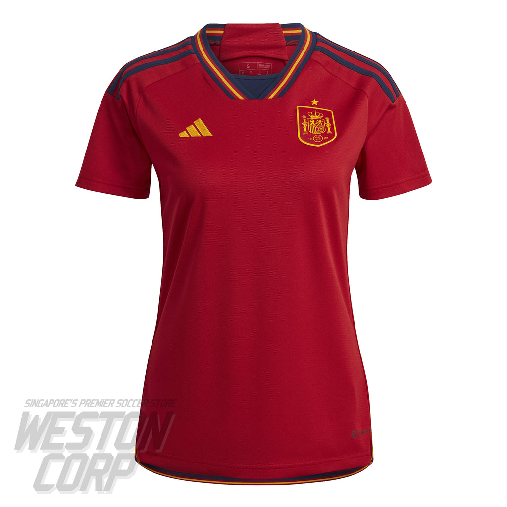 Spain Womens 2022 Home Jersey