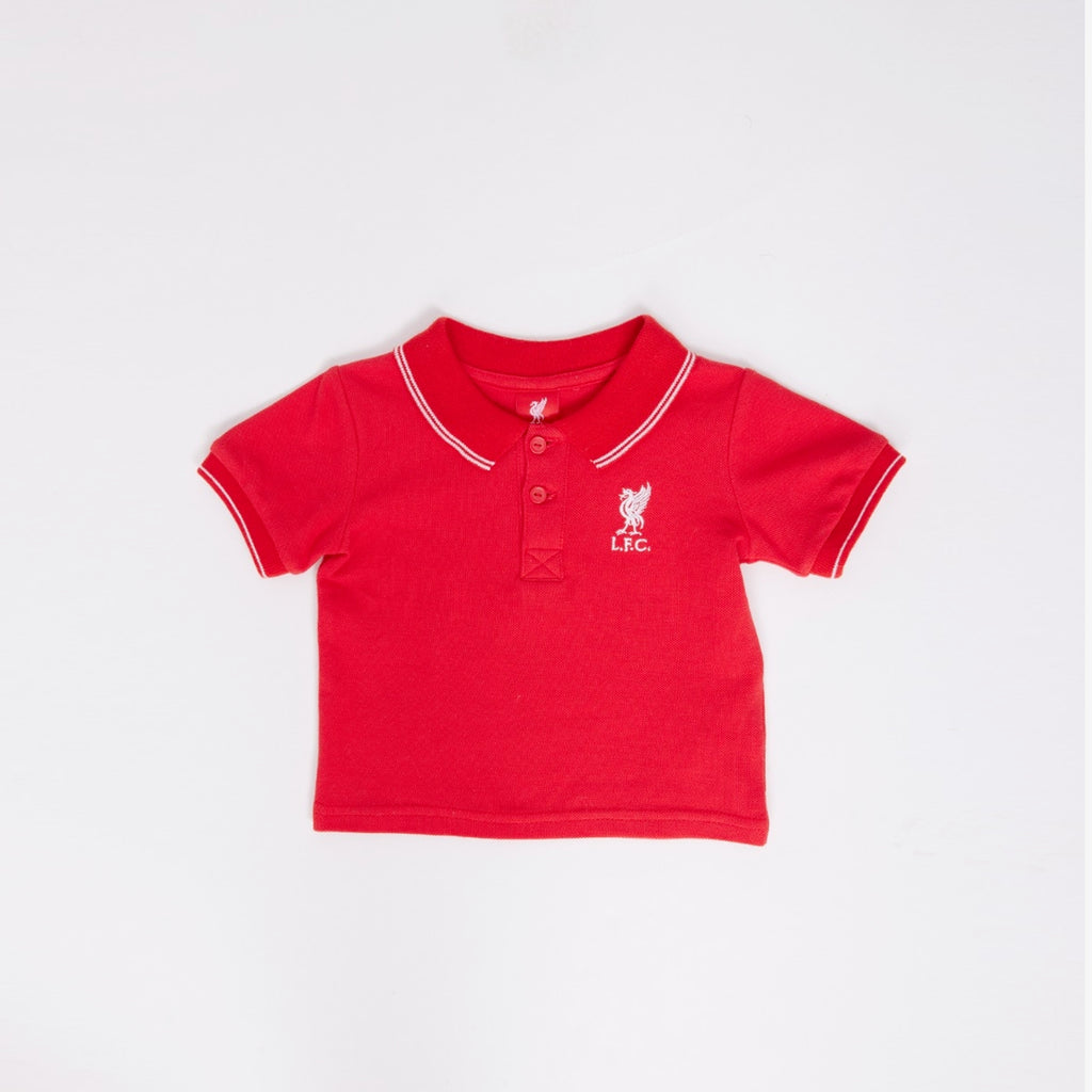 LFC Baby Short Sleeve Red Polo Shirt